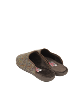 Harris Tweed Gents Slippers HB40