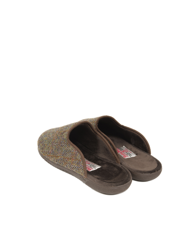 Harris Tweed Gents Slippers - HB40