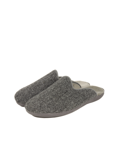 Harris Tweed Gents Slippers - HB64