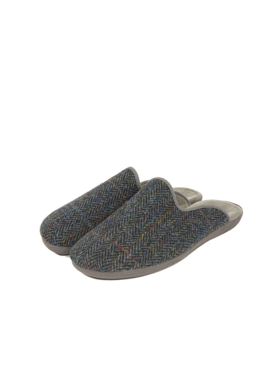 Harris Tweed Gents Slippers HB80