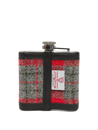 Harris Tweed Hip Flask A0101