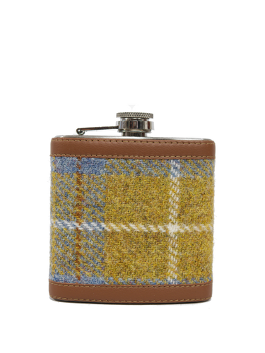 Harris Tweed Hip Flask - A0102