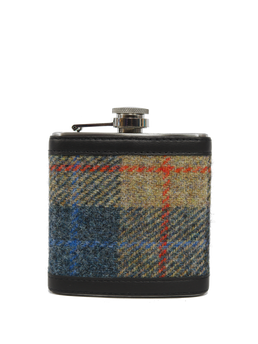 Harris Tweed Hip Flask A0162