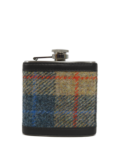 Harris Tweed Hip Flask A0162