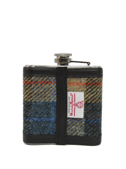 Harris Tweed Hip Flask A0162