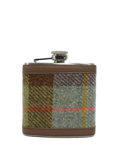 Harris Tweed Hip Flask A017