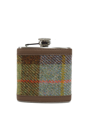 Harris Tweed Hip Flask - A017