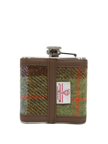 Harris Tweed Hip Flask - A017