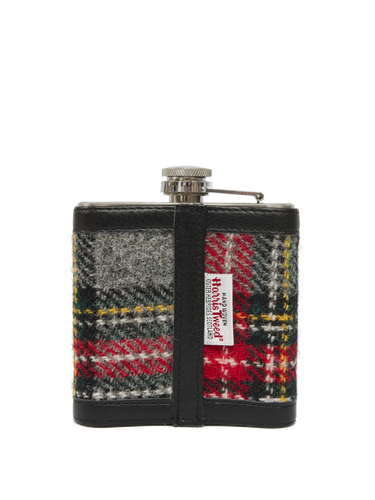 Harris Tweed Hip Flask - A0215