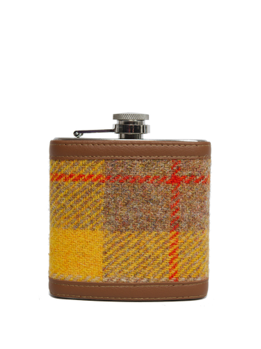 Harris Tweed Hip Flask - A0230