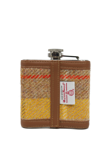 Harris Tweed Hip Flask - A0230