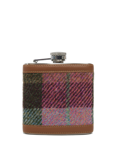 Harris Tweed Hip Flask - A0254