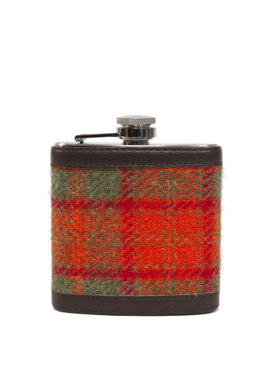 Harris Tweed Hip Flask - A083