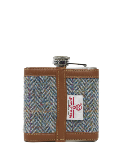Harris Tweed Hip Flask - HB132