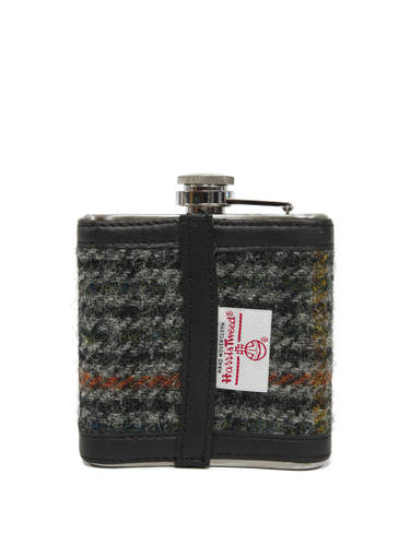 Harris Tweed Hip Flask - HO57