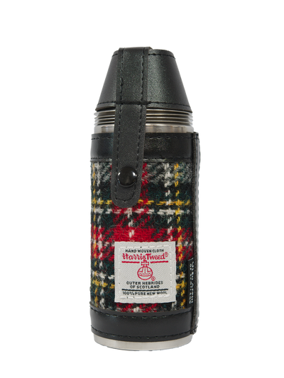 Harris Tweed Hunting Flask - A0215