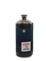 Harris Tweed Hunting Flask - Blue w/ Turquoise OC