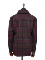 Harris Tweed Jackie Overshirt Brown/Magenta Multi