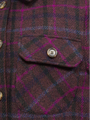 Harris Tweed Jackie Overshirt Brown/Magenta Multi