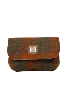 Harris Tweed Katie Bag A0124 (Tan Leather)