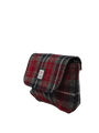 Harris Tweed Katie Bag - A0214 (Black Leather)