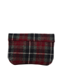 Harris Tweed Katie Bag - A0214 (Black Leather)