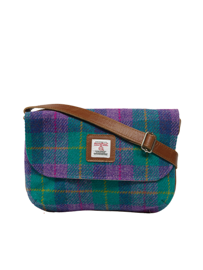 Harris Tweed Katie Bag A0222 (Tan Leather)