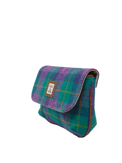 Harris Tweed Katie Bag A0222 (Tan Leather)