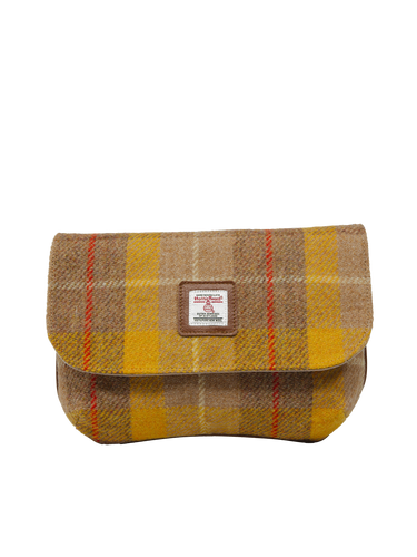 Harris Tweed Katie Bag - A0230 (Tan Leather)