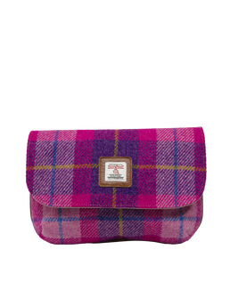 Harris Tweed Katie Bag A090 (Tan Leather)