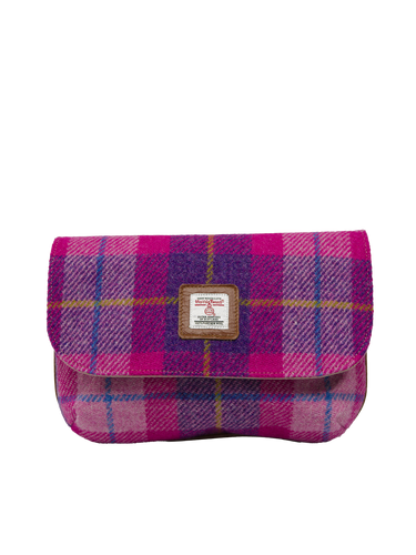 Harris Tweed Katie Bag - A090 (Tan Leather)