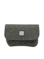 Harris Tweed Katie Bag - HB85 (Black Leather)
