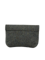 Harris Tweed Katie Bag - HB85 (Black Leather)
