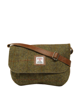 Harris Tweed Katie Bag HB67 (Tan Leather)