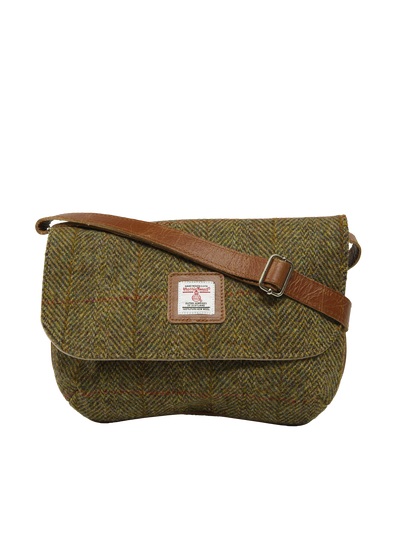 Harris Tweed Katie Bag - HB67 (Tan Leather)
