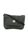 Harris Tweed Katie Bag - HB64 (Black Leather)