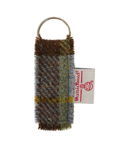 Harris Tweed Keyring - A017 (Seam)