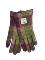 Harris Tweed Ladies Gloves Heather Check (GA)