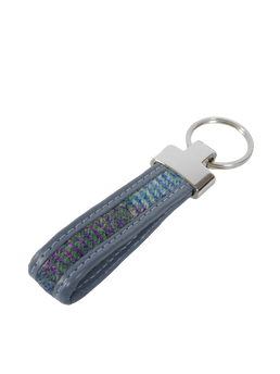 Harris Tweed Loop Keyring A0173
