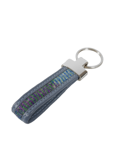 Harris Tweed Loop Keyring - A0173