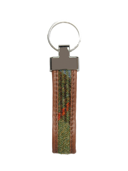 Harris Tweed Loop Keyring A017