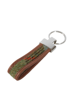 Harris Tweed Loop Keyring A017