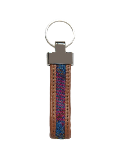 Harris Tweed Loop Keyring - A0195