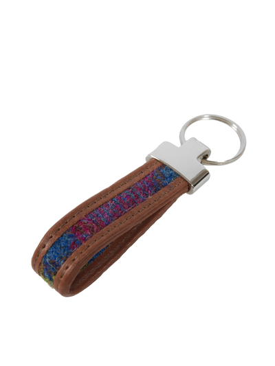 Harris Tweed Loop Keyring - A0195
