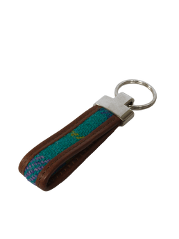 Harris Tweed Loop Keyring A0222