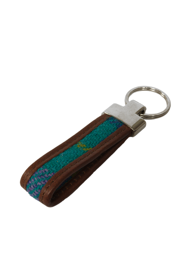 Harris Tweed Loop Keyring A0222
