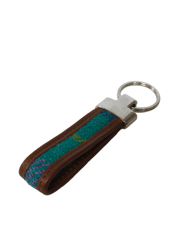 Harris Tweed Loop Keyring - A0222