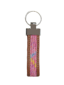 Harris Tweed Loop Keyring A0223