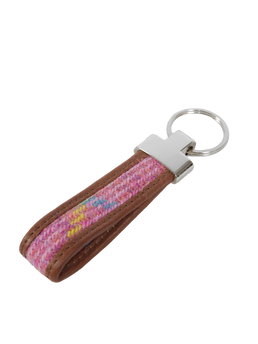 Harris Tweed Loop Keyring A0223