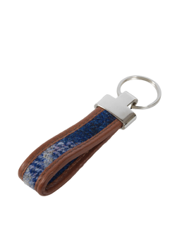 Harris Tweed Loop Keyring A0237